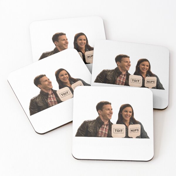 Item preview, Toit Nups - Brooklyn Nine-Nine Sticker designed and sold by Cheeze4lyfe.