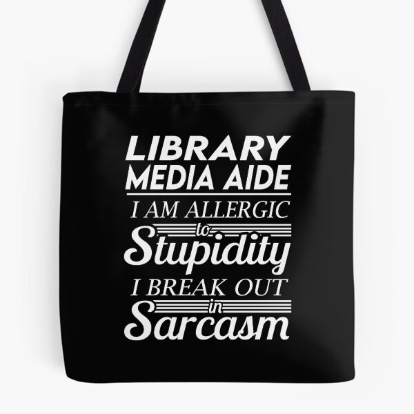 Item preview, Library Media Aide T Shirt - Sarcasm Job Gift Item Tee designed and sold by alexandraf49.