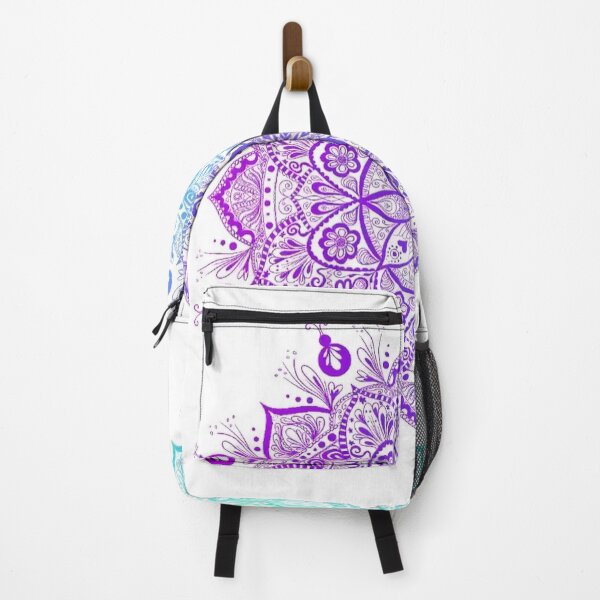 Item preview, Cool Toned Floral Mandala designed and sold by EDesrosierArt.