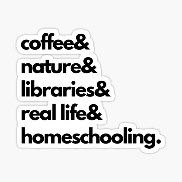Item preview, Homeschooling Life I / Homeschooler T-shirt, Gifts for Homeschool Moms, Typography Word Art designed and sold by thehomeroom.