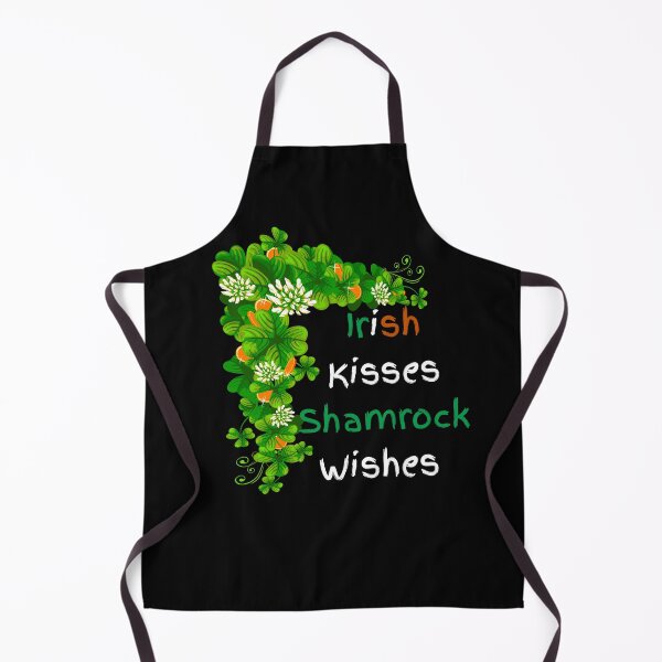 Item preview, Irish kisses shamrock wishes St Patrick day designed and sold by Bonobofy.