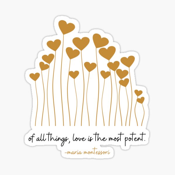 montessori quotes stickers for sale redbubble