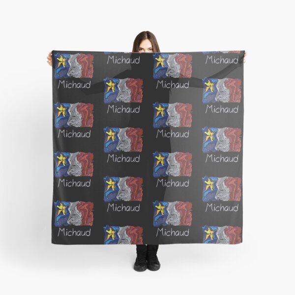 Item preview, Acadian Flag pastel liquid mosaic Michaud - Drapeau acadien mosaïque liquide pastel vitrail Michaud designed and sold by ColoursOfFrance.