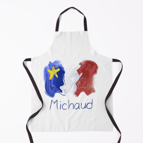 Item preview, Acadian Flag pastel liquid Michaud - Drapeau acadien liquide pastel Michaud designed and sold by ColoursOfFrance.
