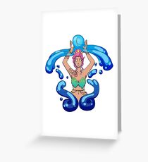 Water Greeting Card