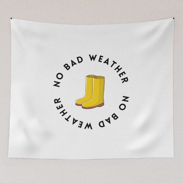 Item preview, No Bad Weather - Adventuring, Camping, Homeschool Kids, Get Outside designed and sold by thehomeroom.