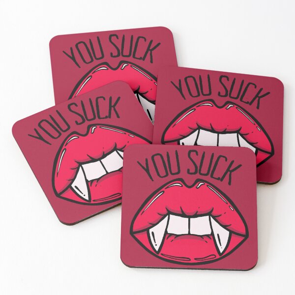 Item preview, Vampire "You Suck" Lips designed and sold by Bella Schwietert.