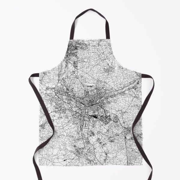 Item preview, Nuremberg White Map designed and sold by multiplicitymap.