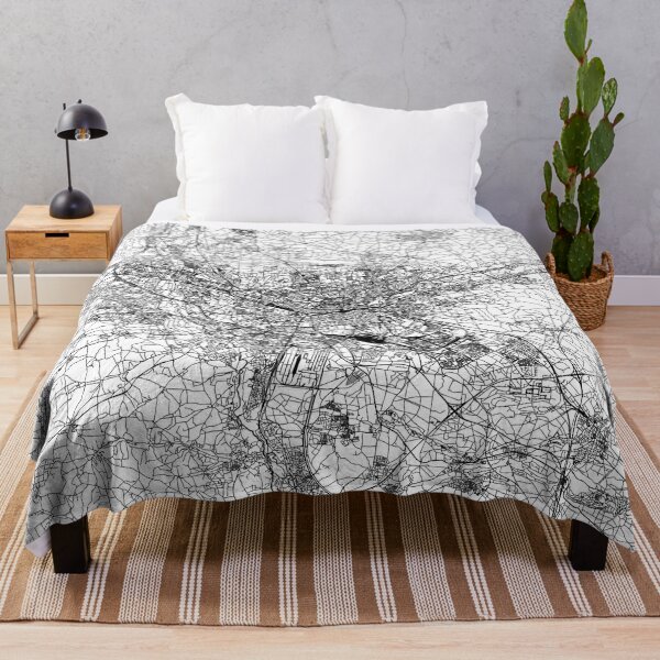 Item preview, Nuremberg White Map designed and sold by multiplicitymap.