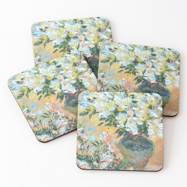 Item preview, Claude Monet's White Azaleas in a Pot designed and sold by mosfunky.