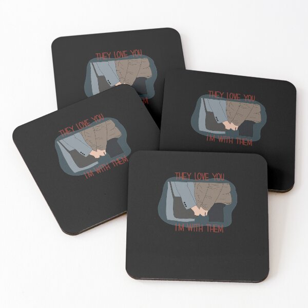 Item preview, THEY LOVE YOU, I&x27;M WITH THEM designed and sold by abrahamsingle.