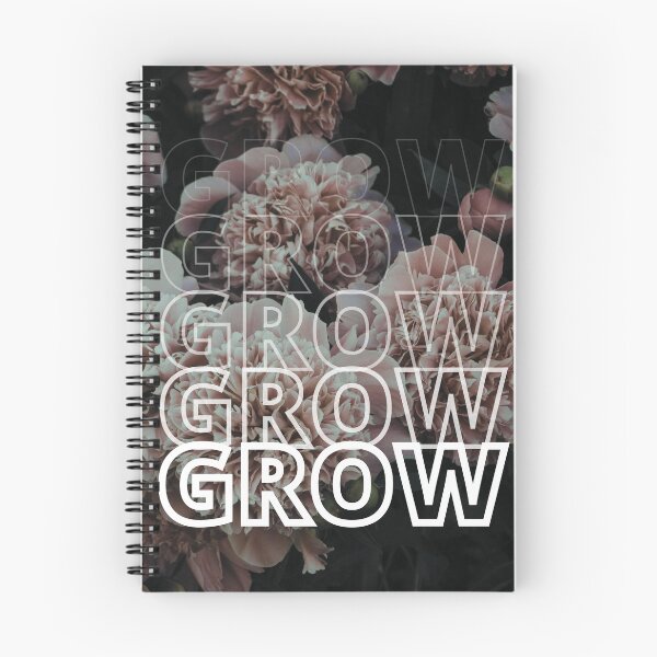 Item preview, GROW (Below) - Dreamy Brown Flowers designed and sold by AliceSLee.