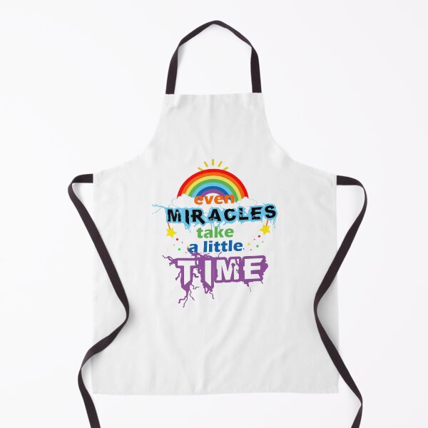 Item preview, even miracles take a little time designed and sold by Warisally.