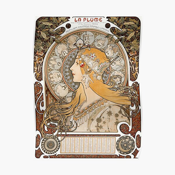 "Art Nouveau" Poster for Sale by AdamStCyr Redbubble