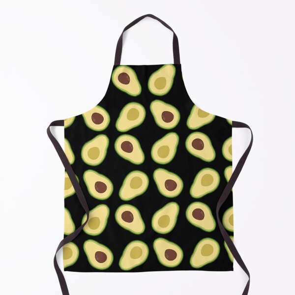 Item preview, Avocado Pattern (Black) designed and sold by Finear.