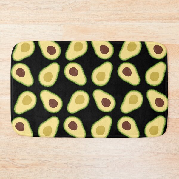 Item preview, Avocado Pattern (Black) designed and sold by Finear.