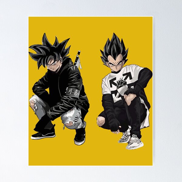 Goku Drip On The Street Poster for Sale by Nodali