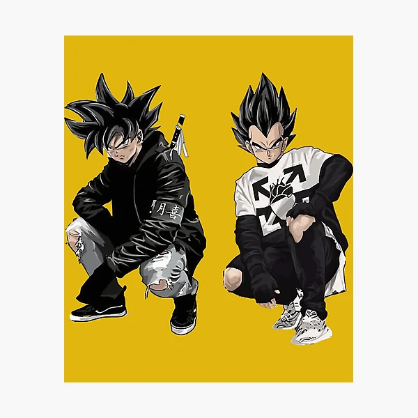 Drip Goku | Photographic Print