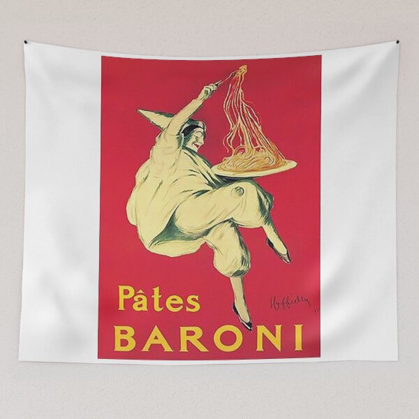 Aperçu de l'œuvre Vintage Pates Baroni Rouge créée et vendue par kennedyspencer.