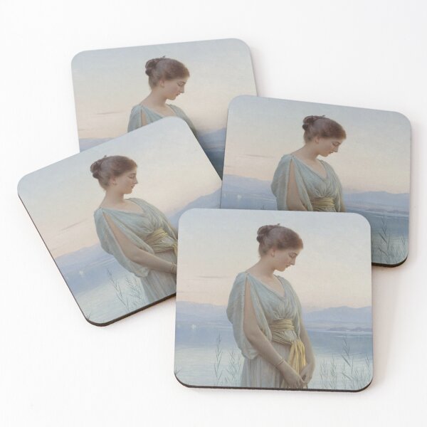 Item preview, Evening by the Lake - Max Nonnenbruch  designed and sold by tvdlovership.