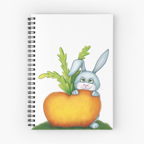 Item preview, Rabbit with carrot designed and sold by PrettyElk.