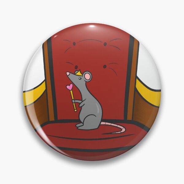 Item preview, Rat Queen on her Throne designed and sold by SoybeanTomato.