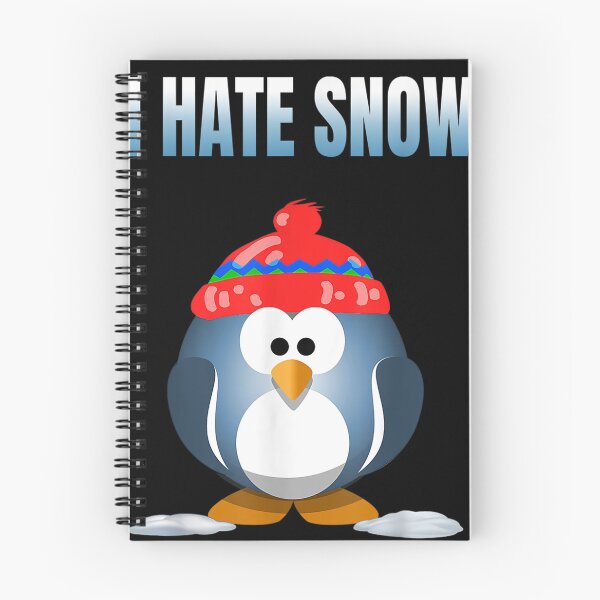 Item preview, Funny Penguin - I Hate Snow - Cold Winter Christmas T-Shirt designed and sold by BatcherAncel.