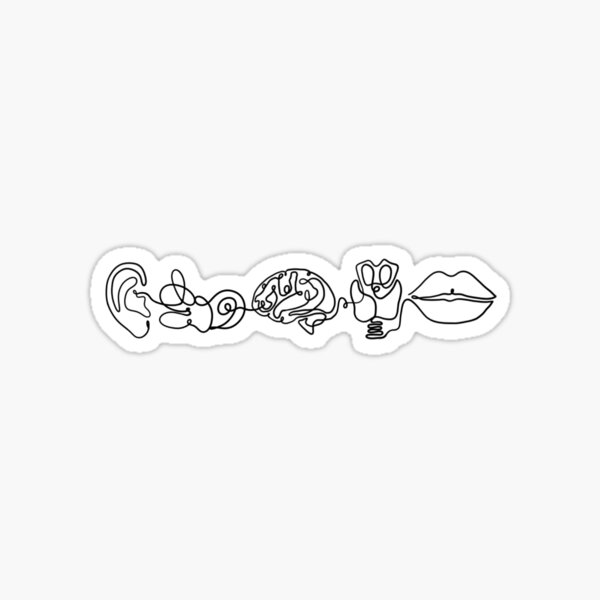 Item preview, Speech and Hearing Line Art designed and sold by p19baumanw.
