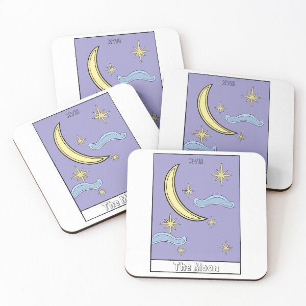 Item preview, The Moon Tarot Card designed and sold by Annabel Szabo.