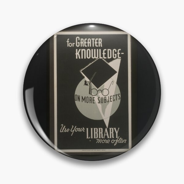 Item preview, Use Your Library for Greater Knowledge designed and sold by CreativImpulses.