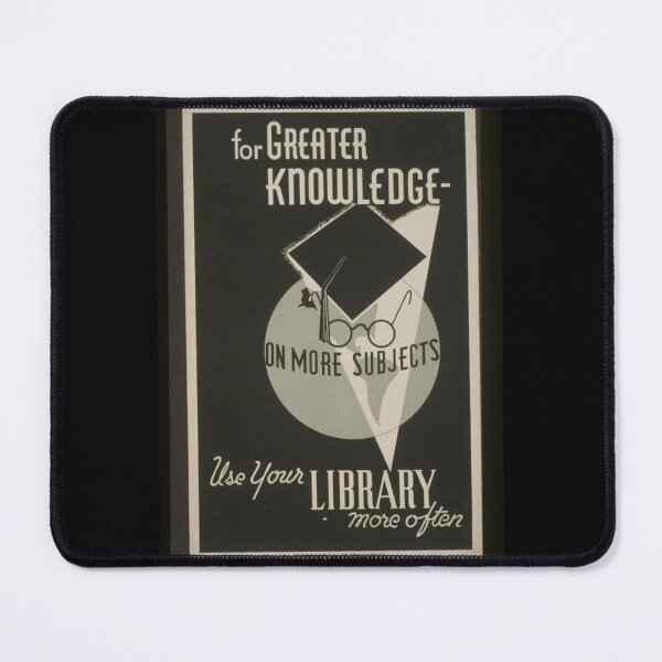 Item preview, Use Your Library for Greater Knowledge designed and sold by CreativImpulses.