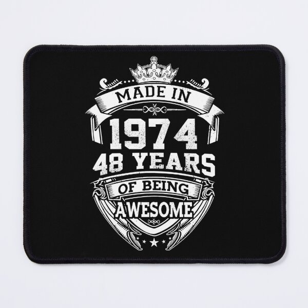 Item preview, 48th Birthday 48 Years Of Being Awesome Made In 1974 designed and sold by AperAmyiah.