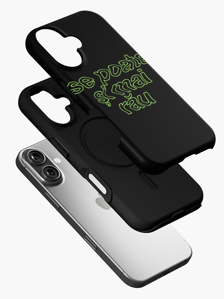 Thumbnail 2 of 4, iPhone Case, se poate si mai rau designed and sold by raluca20.