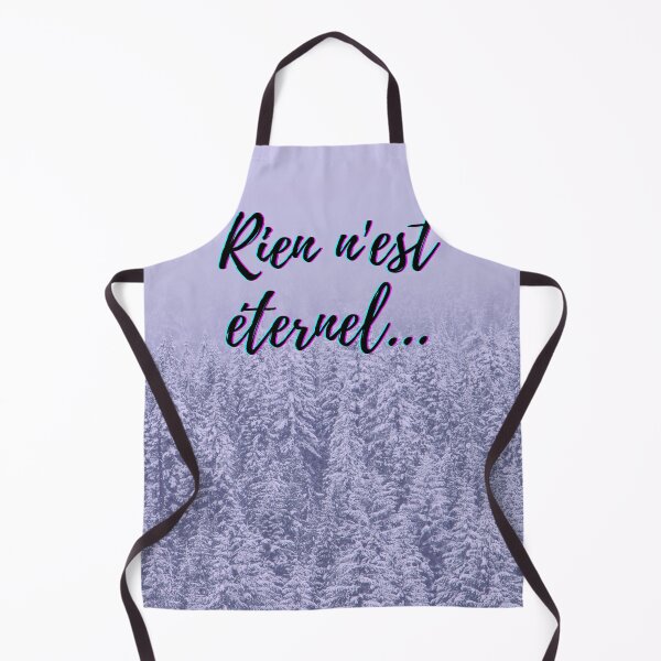 Item preview, Nothing lasts forever - popular french quotes theme gifts designed and sold by RebelliousRosee.