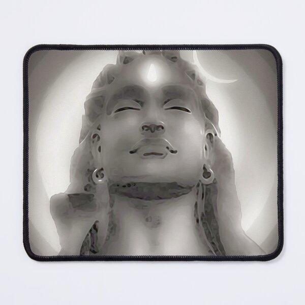 Artikelvorschau, Shiva Adi Yogi B&W entworfen und verkauft von Sacred-Power.