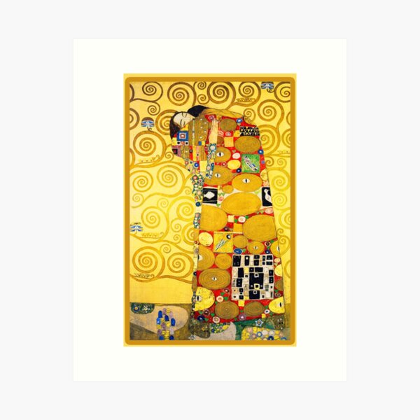 Item preview, The Kiss & The Embrace by Gustav Klimt | The Embrace designed and sold by TeeARTHY.
