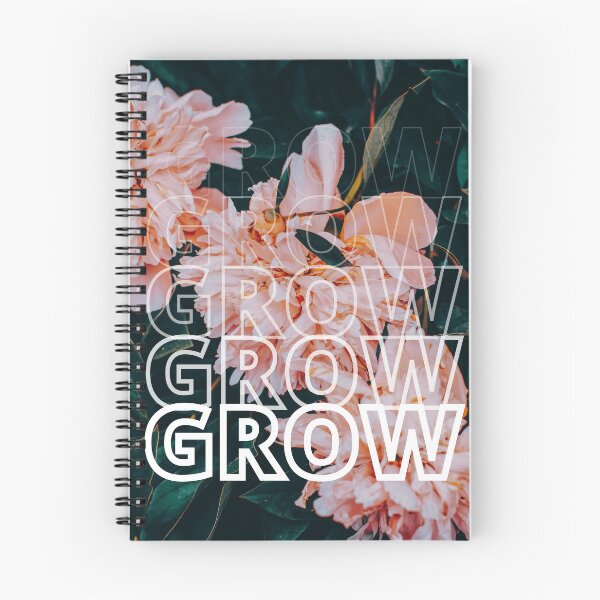 Item preview, GROW (Below) - Dreamy Orange Flowers  designed and sold by AliceSLee.