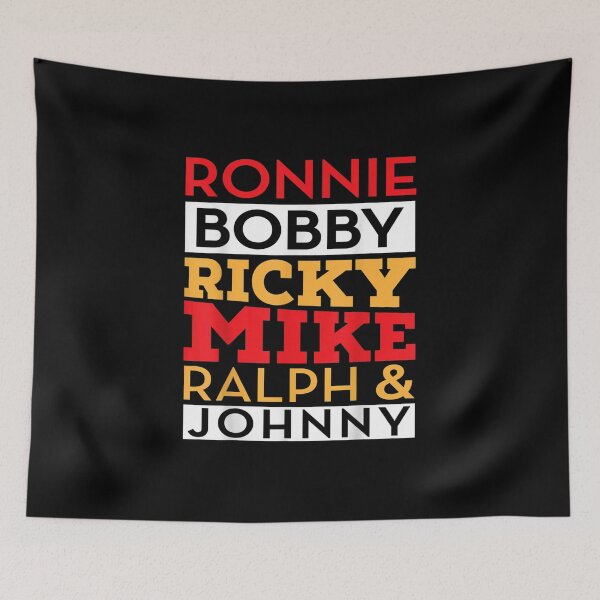 Item preview, Ronnie Bobby Ricky Mike Ralph and Johnny designed and sold by Shurayegorovna.