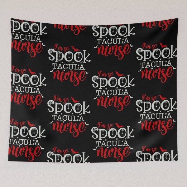 Item preview, I'm so spooktacular nurse designed and sold by FOX1999-Design.