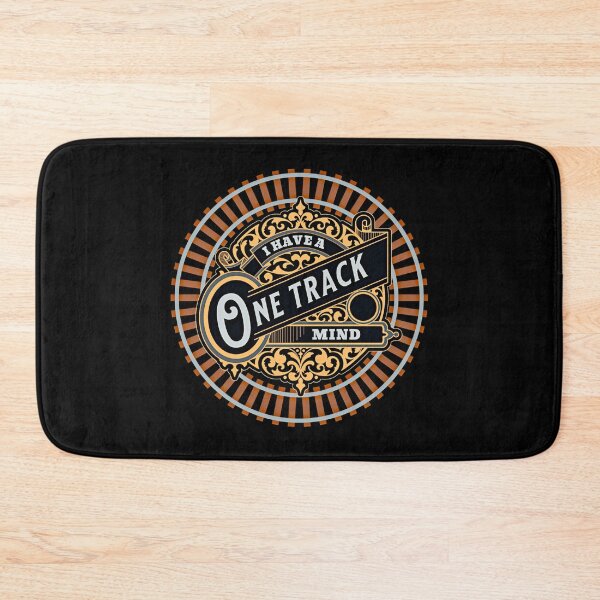 Item preview, I Have A One Track Mind - for your Railroad Railway Modeller or Train Enthusiast designed and sold by TheTrainRoom.