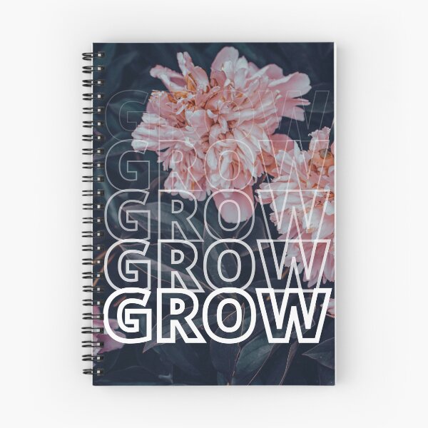 Item preview, GROW (Below) - Orange Shaded Flowers designed and sold by AliceSLee.