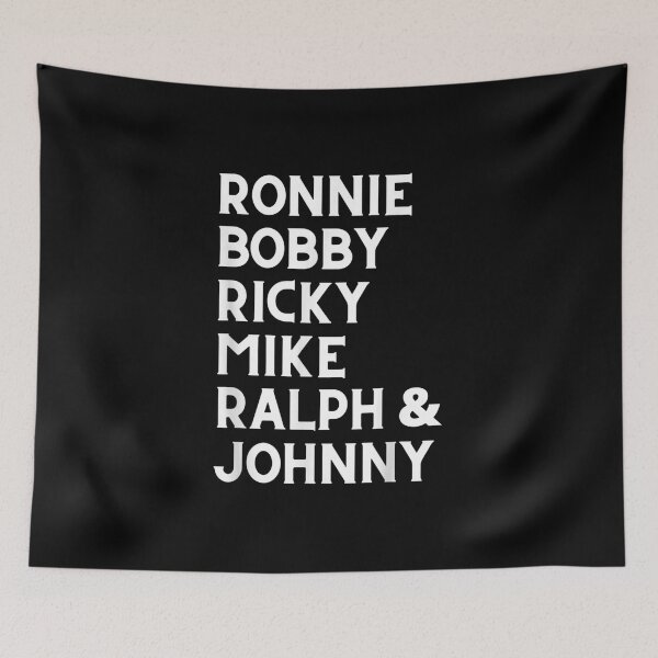 Item preview, Ronnie Bobby Ricky Mike Ralph and Johnny designed and sold by Shurayegorovna.