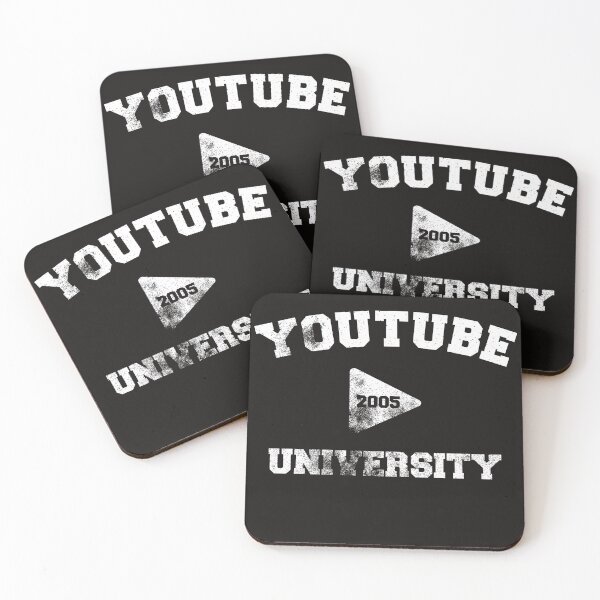 Item preview, YouTube University designed and sold by Delovely Crafts.