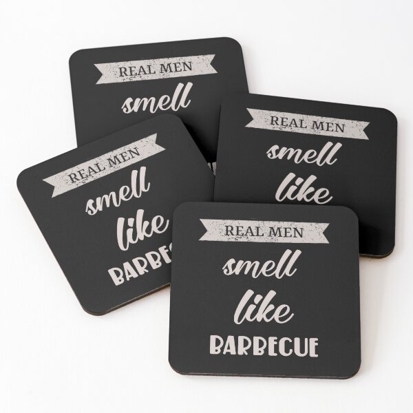 Item preview, Real men smell like barbecue. designed and sold by Umiska.