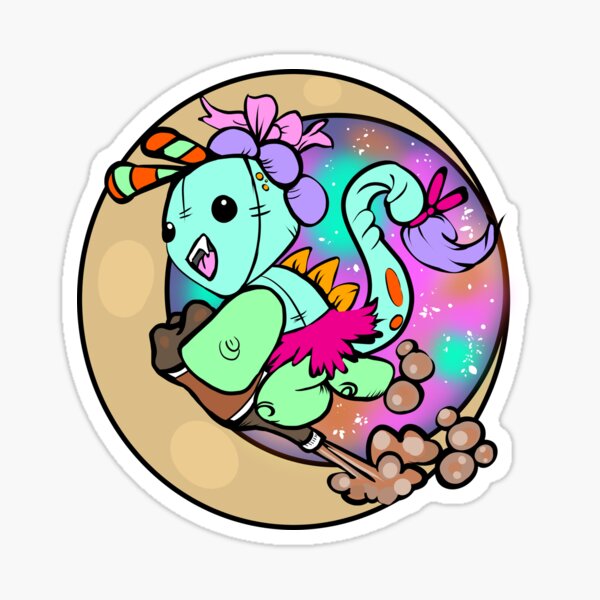 Bottle Rocket Girl Sticker