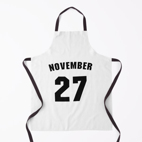 Artikelvorschau, Geburtsdatum 27. November Geburtstagsgeschenk Sportdesign entworfen und verkauft von Panya-Design.