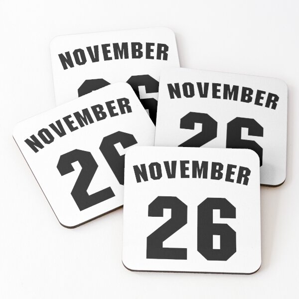 Item preview, Date of birth  26 November  birthday gift sport design designed and sold by Panya-Design.