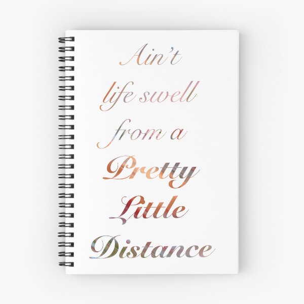 Item preview, Pretty Little Distance - As It Is Lyrics  designed and sold by SJoyner12.