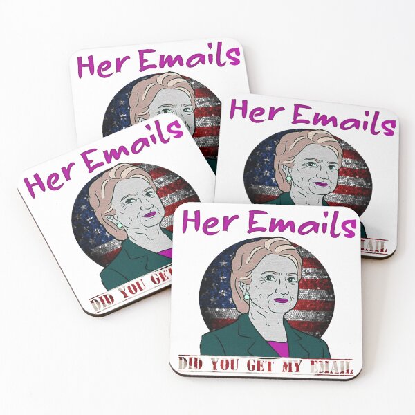 Item preview, But Her Emails, Funny Political Trending Meme 2022 designed and sold by Warisally.