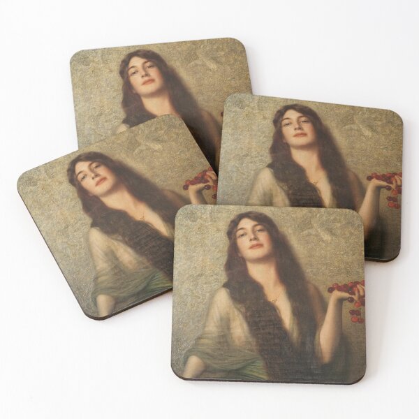Item preview, Girl with a Bowl of Fruit - Max Nonnenbruch designed and sold by tvdlovership.